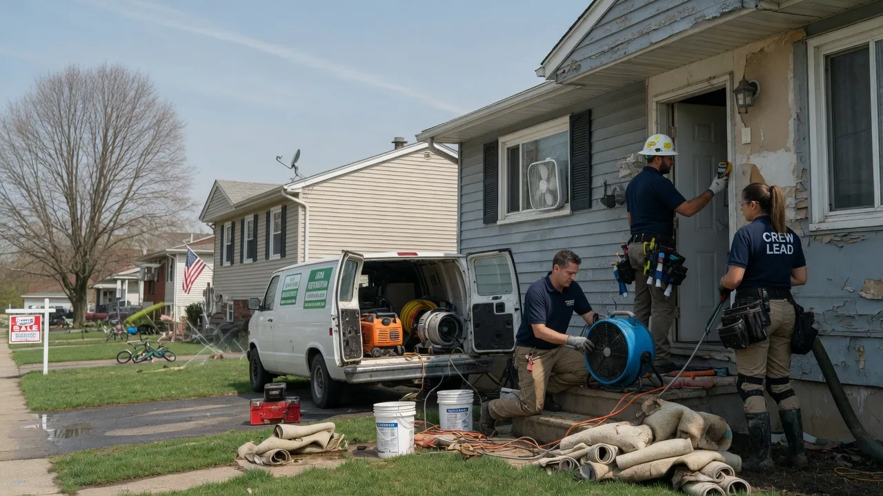 Flood Cleanup in Warwick, MD near me