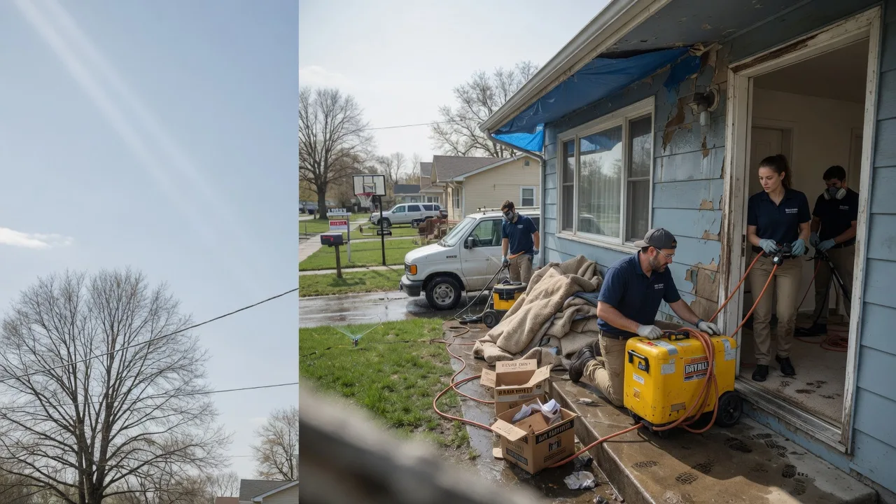 Basement Flood Cleanup in Warwick, MD near me
